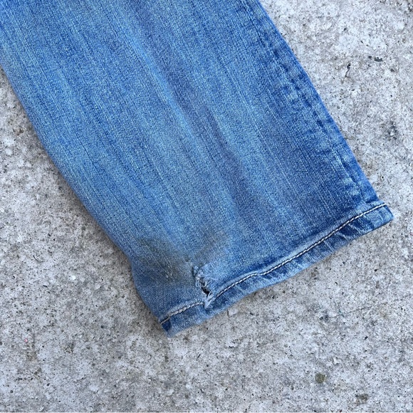 Miss Me Jeans |Women's Loose Saddle Stitch Border Bootcut | Medium wash size 30 - Picture 6 of 10